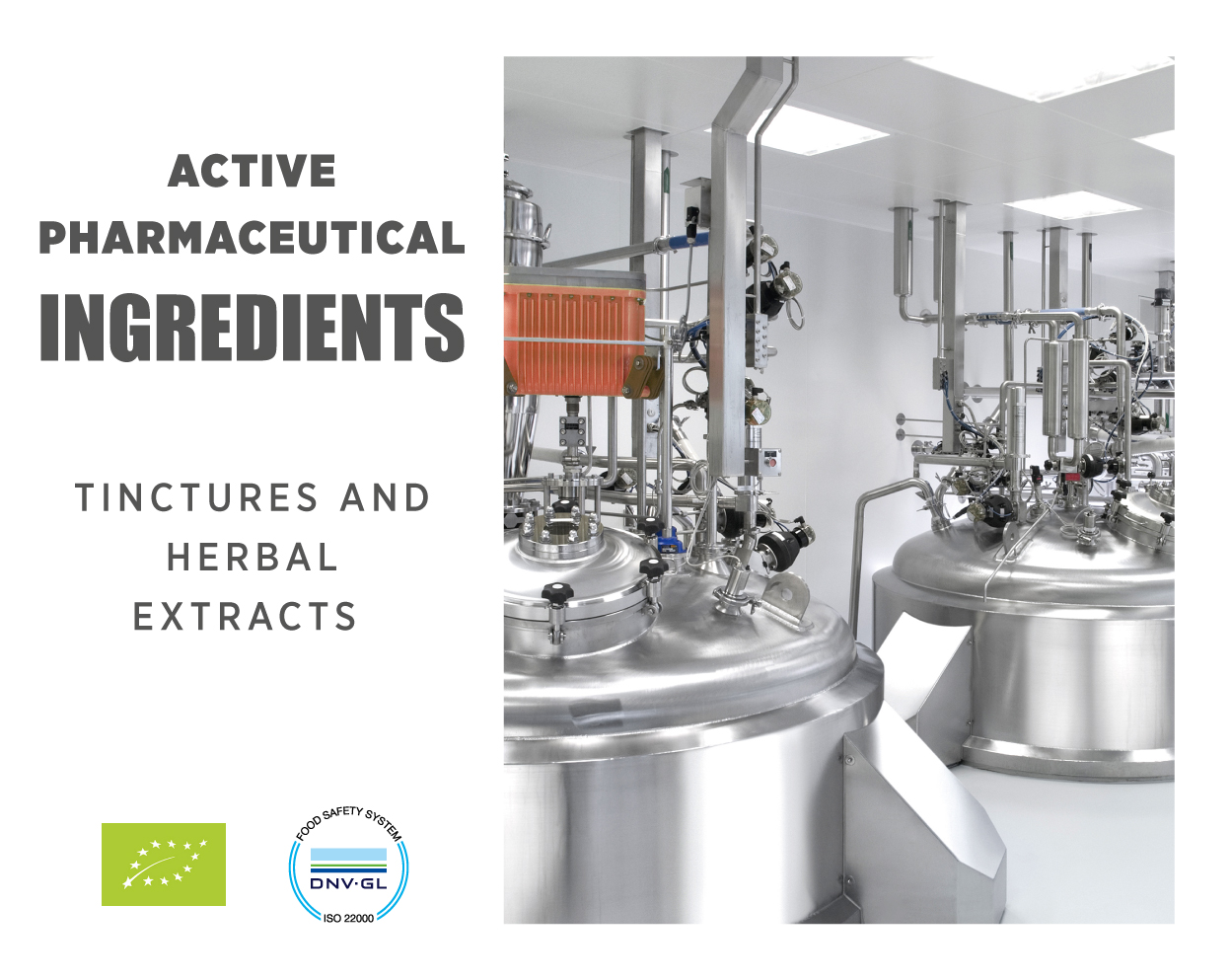 APIs Medicinal Plant Extracts and Tinctures L.E.V. Extracts Plant